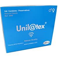 Preservativos Naturales 144 Unidades Unilatex